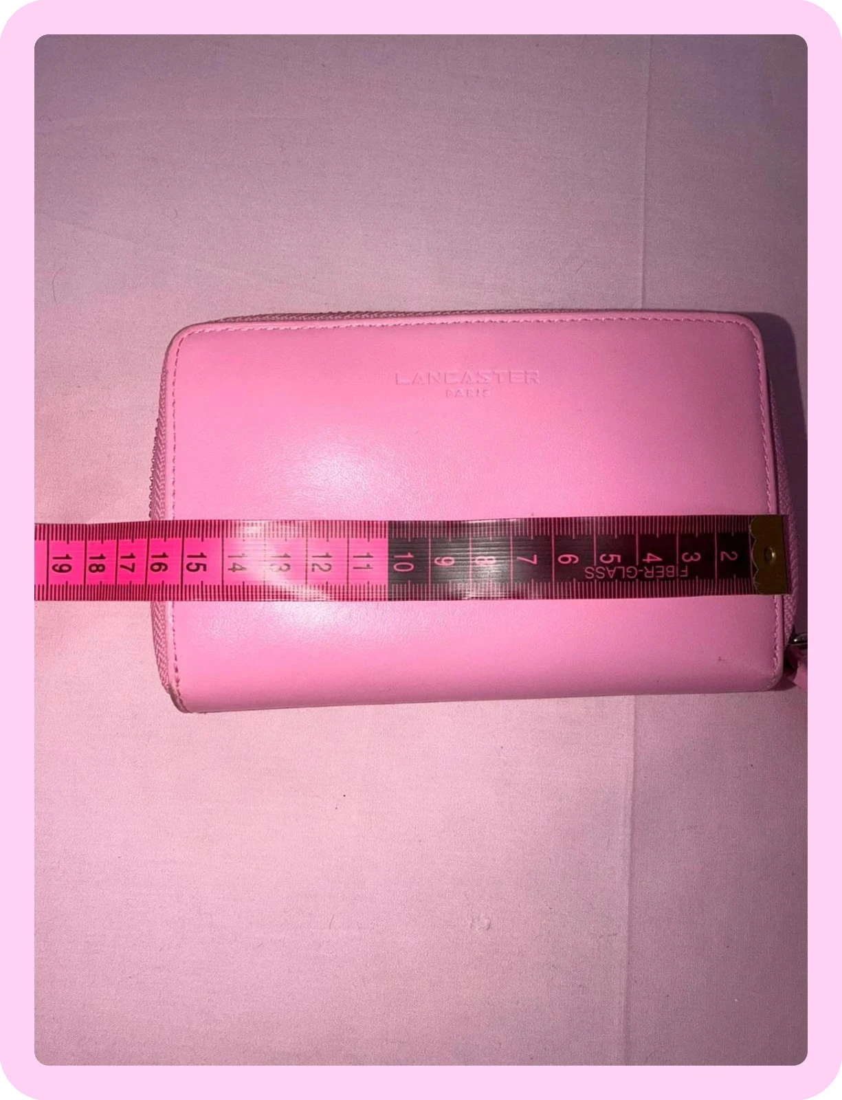 Carteira rosa Lancaster limpa – photo 11